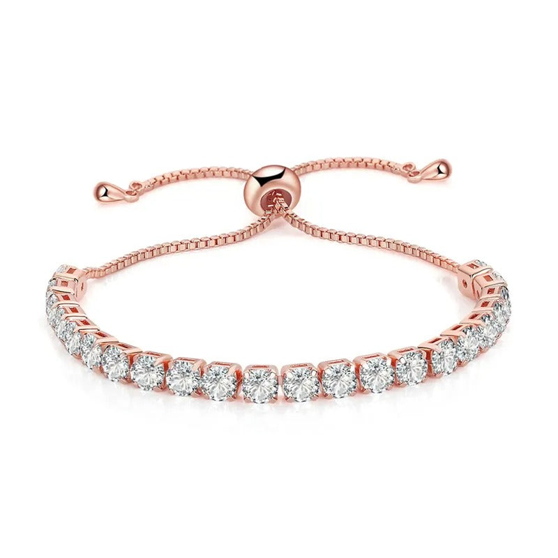 Nami – Gleaming Tennis Bracelet in Opal
