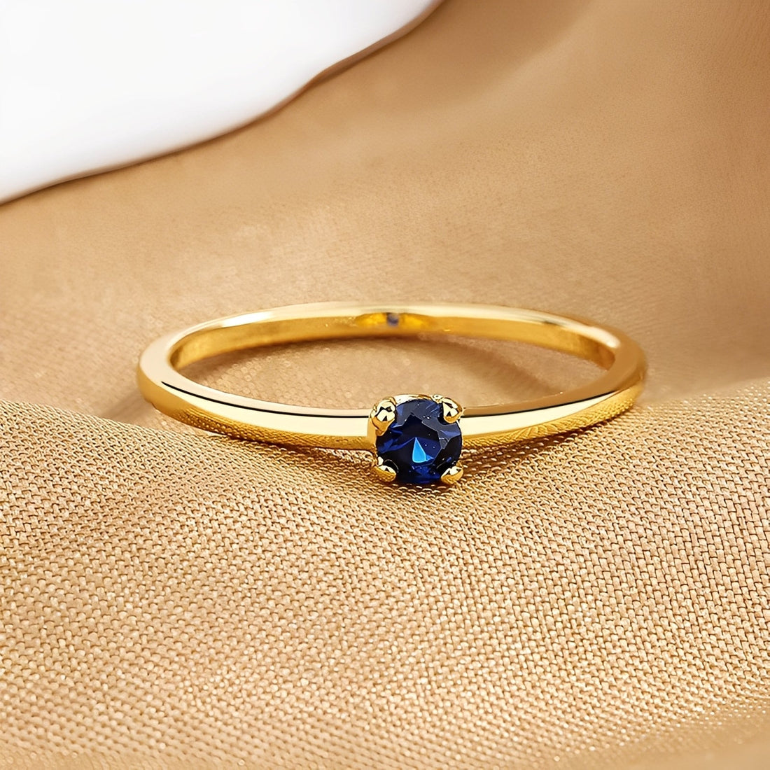 Rowena – Stackable Birthstone Ring
