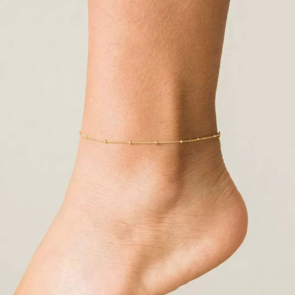 Wren – Chic gold ankle chain