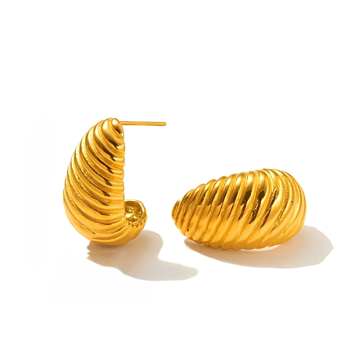 Alice – Elegant Gold-Plated Earrings
