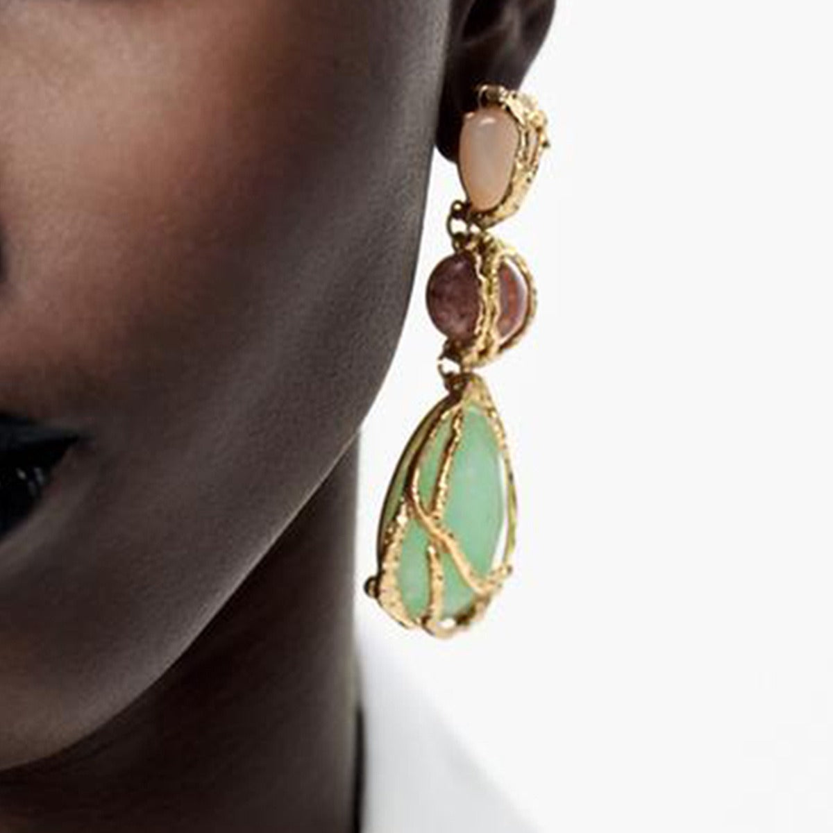 Syra – Earrings Net Drop Elegant