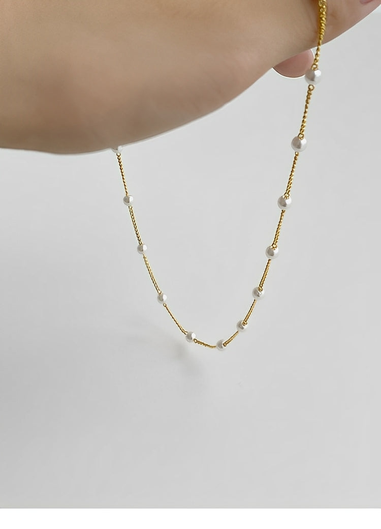 Noelia – Elegant Necklace with Petite Pearl