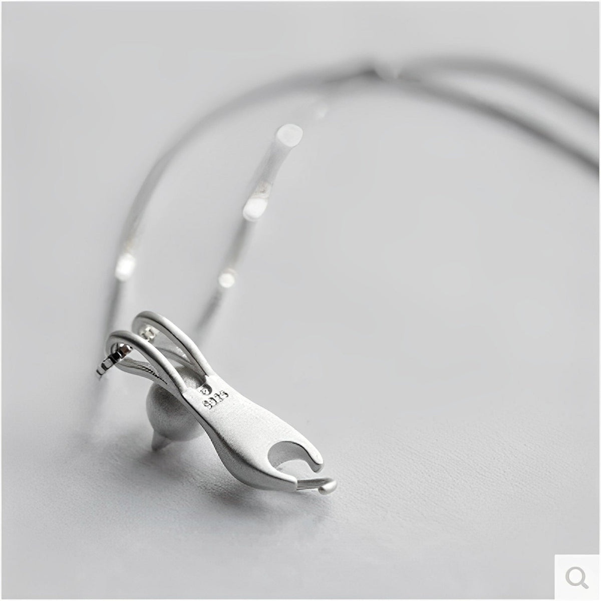Mina – Necklace Playful Kitten in 925 Silver