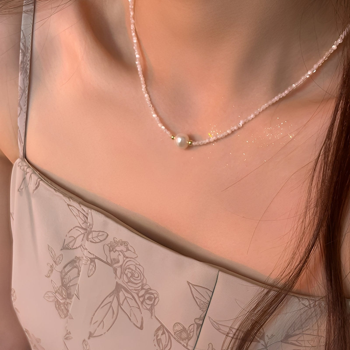 Claire – Chic pearl necklace