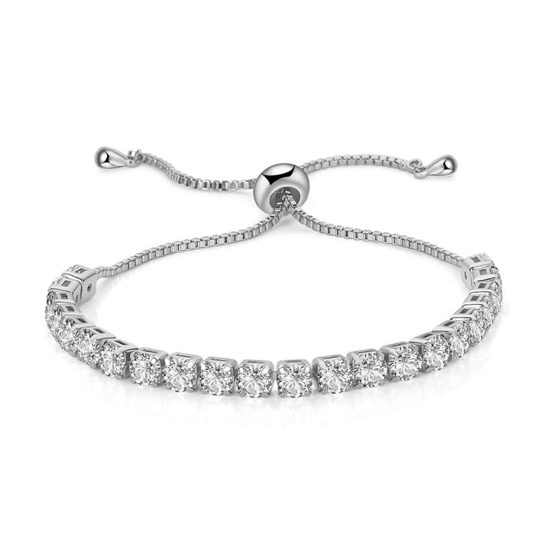 Nami – Gleaming Tennis Bracelet in Opal