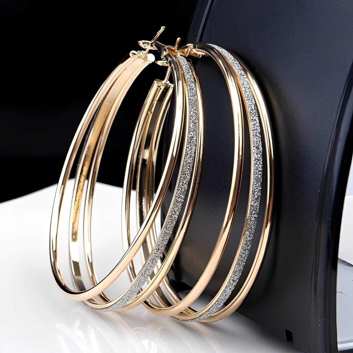Nori – Vintage Earrings Gold-Plated & Shiny