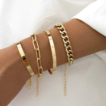 Elari – Set of 4 Trendy Bracelets for the Wrist