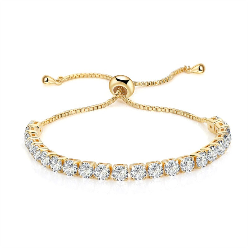 Nami – Gleaming Tennis Bracelet in Opal
