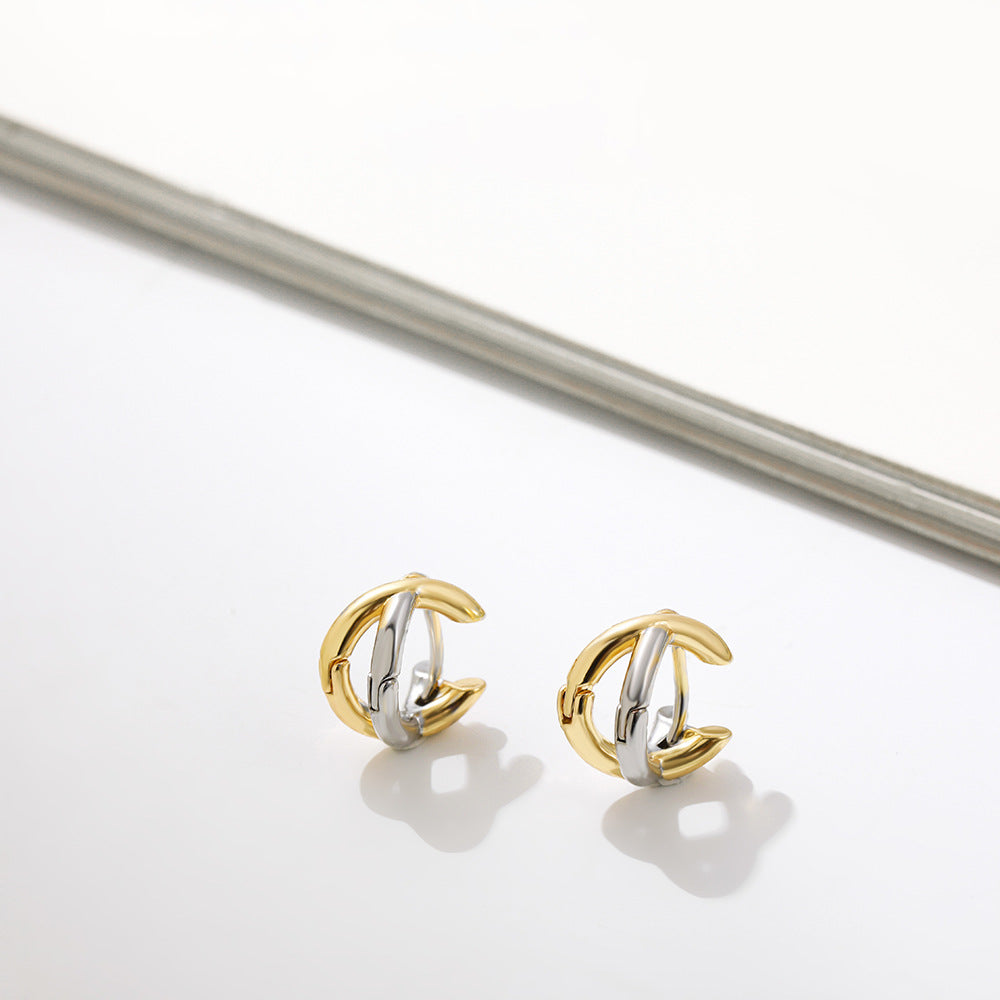 Nikka – Chic Twisted Hoops