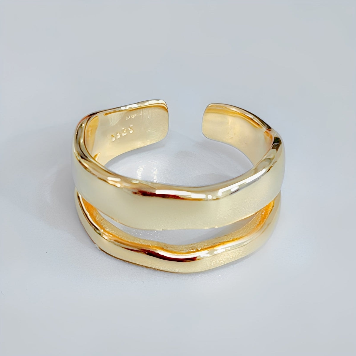 Ashley – Chic Double Ring
