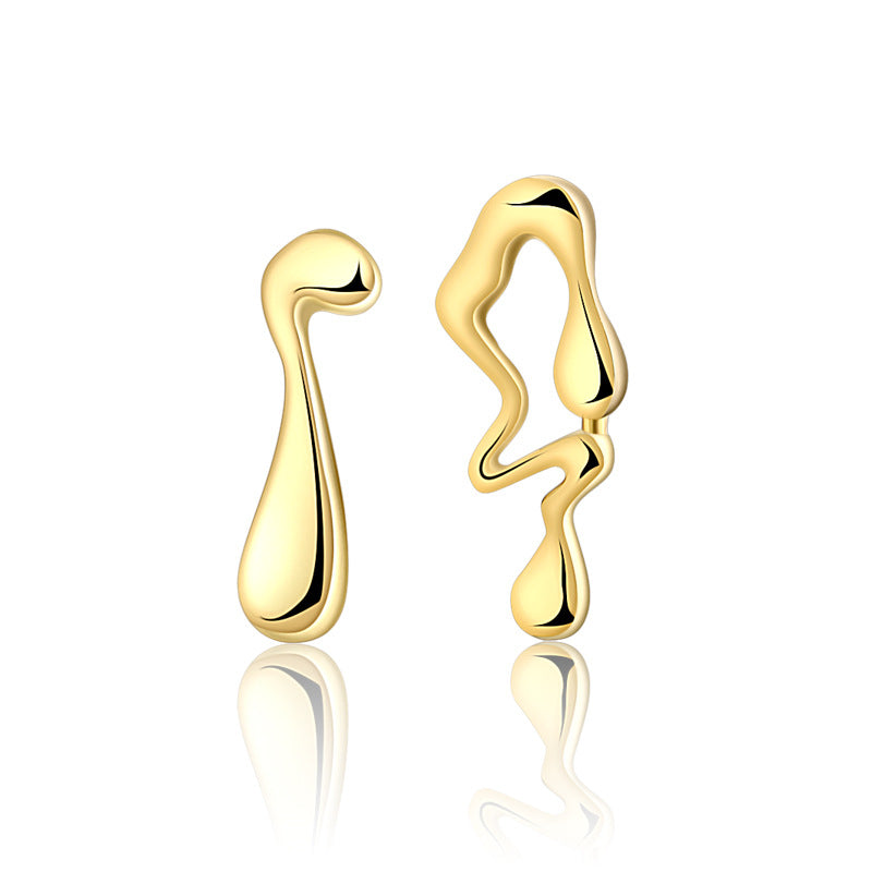 Wilma – Asymmetrical Abstract Earrings