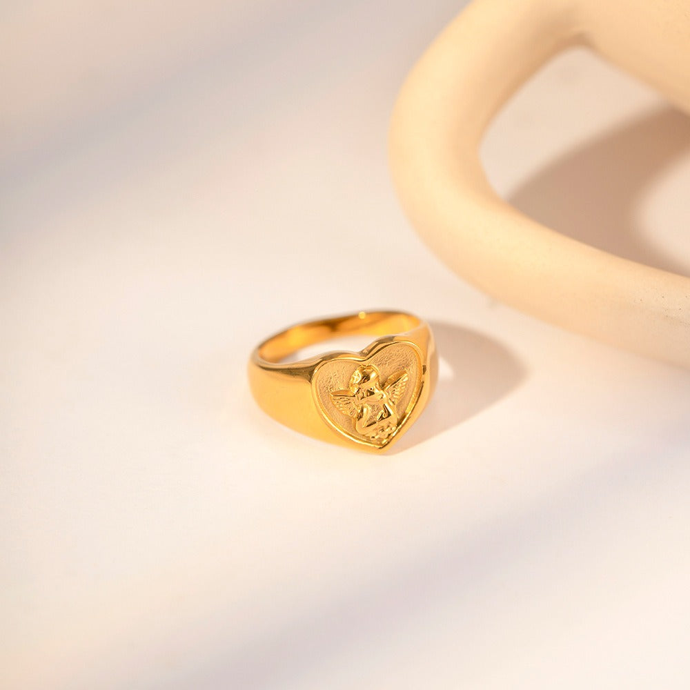 Oriane – Heart Ring High Elegance