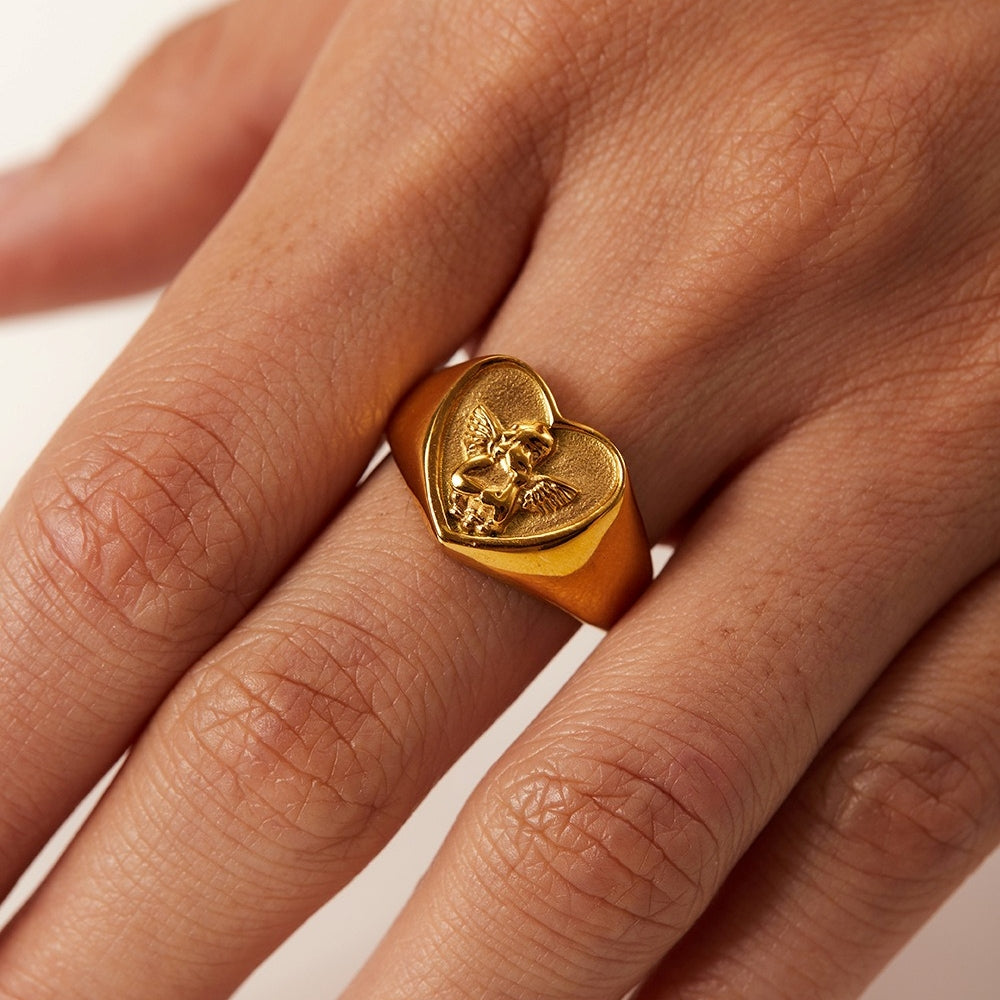 Oriane – Heart Ring High Elegance