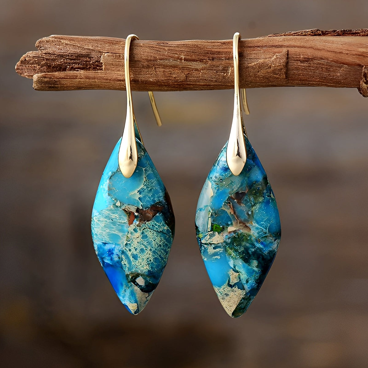 Lucie – Earrings crafted from Natural Material