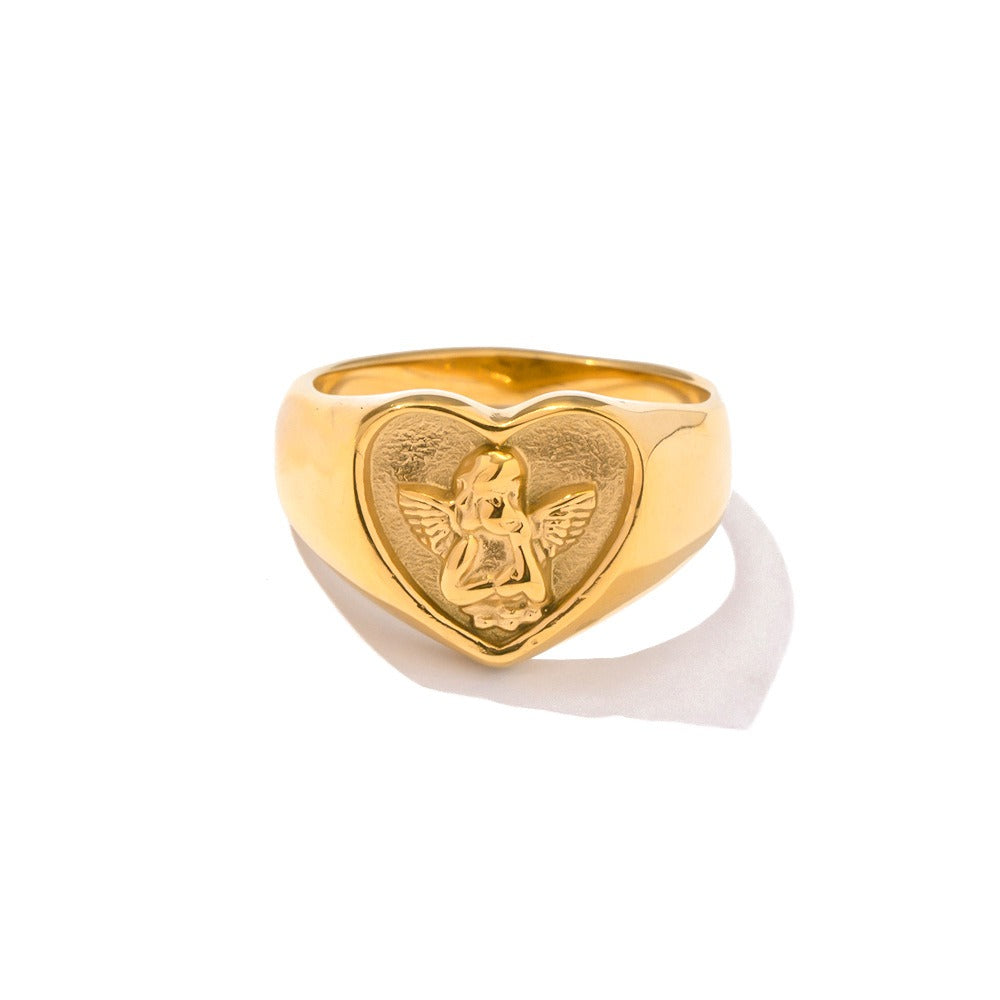 Oriane – Heart Ring High Elegance