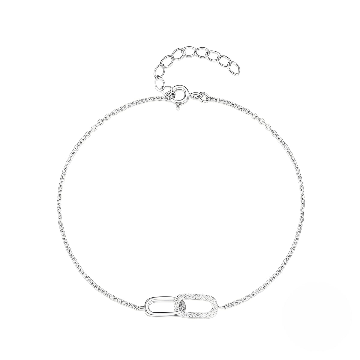 Rina – Bracelet with Shiny Links