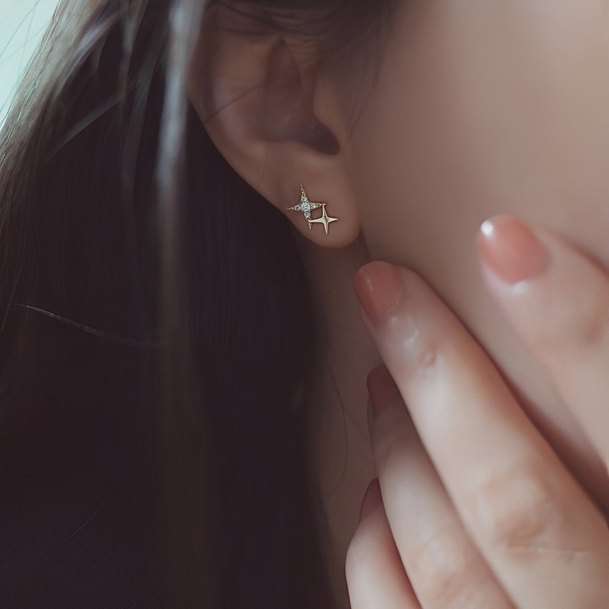 Astrid – Earrings Shimmering Stars