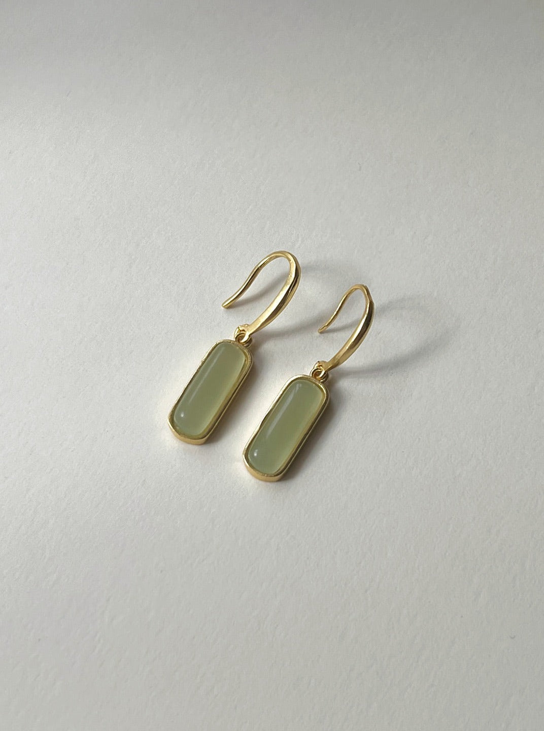 Fiona - Jade Pendant Earrings