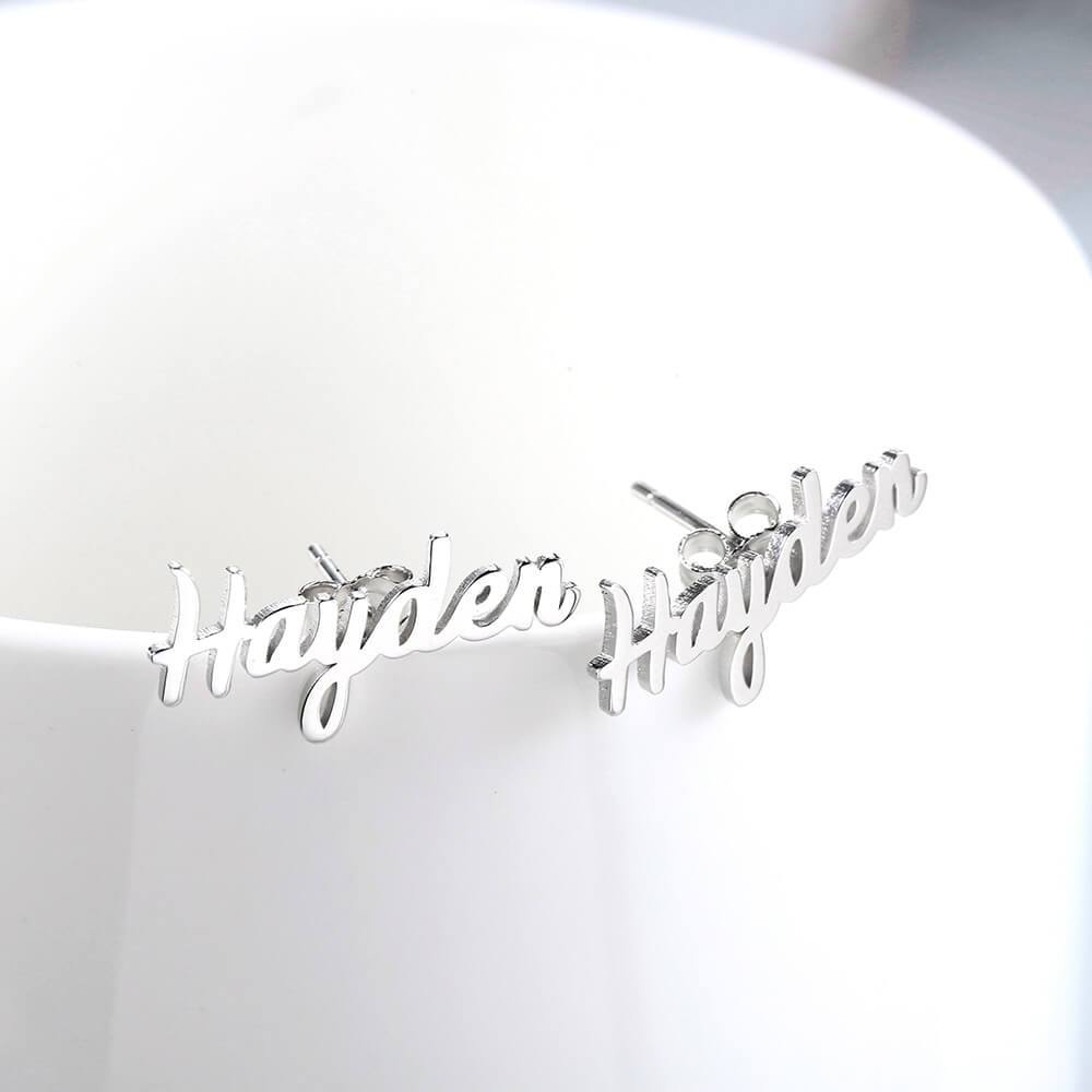 Shuvee – Custom Engraved Earrings