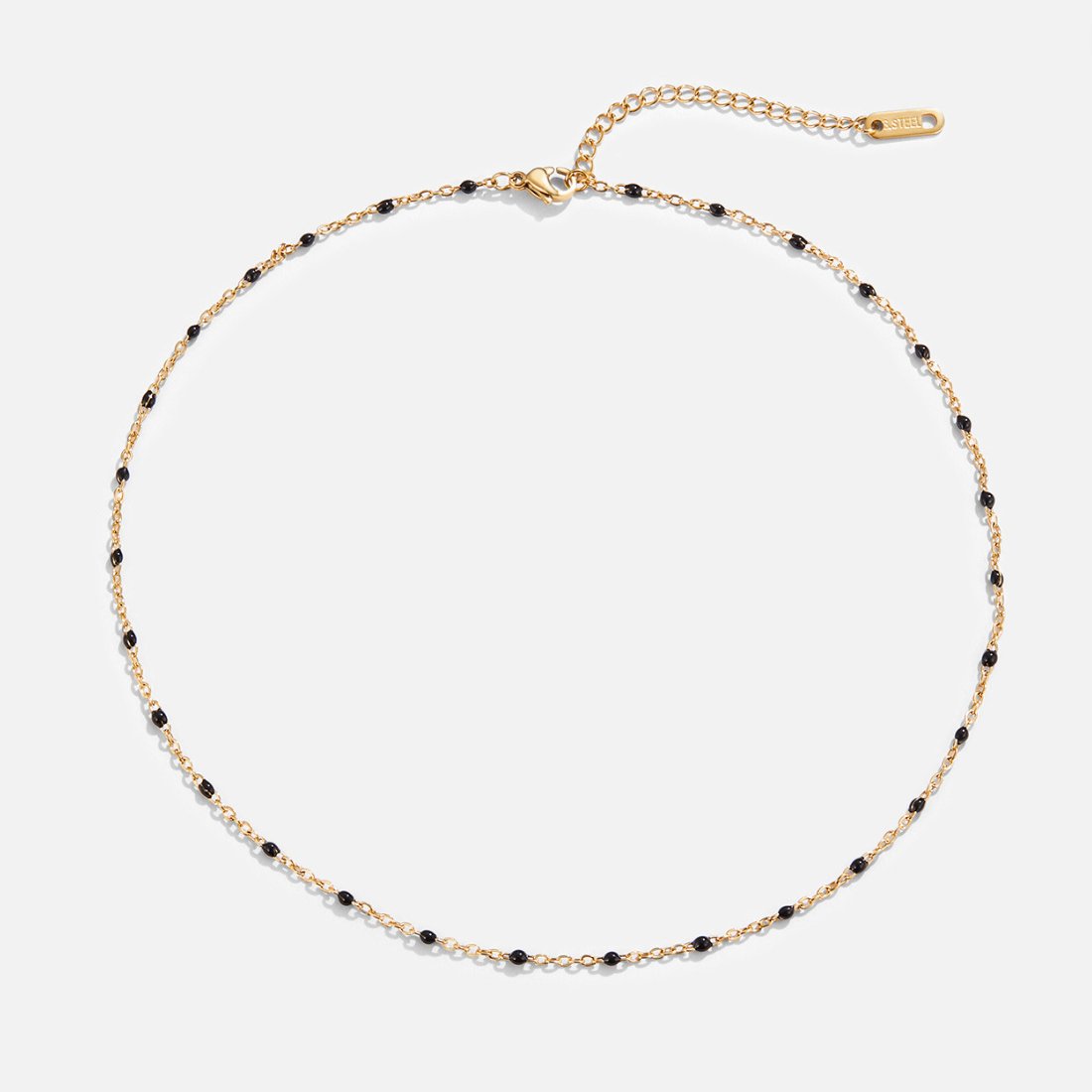 Yara – Chic Black Pearl Necklace