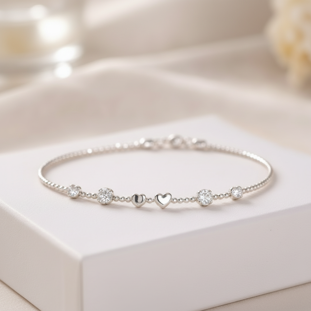 Silver Stainless Steel Bracelet