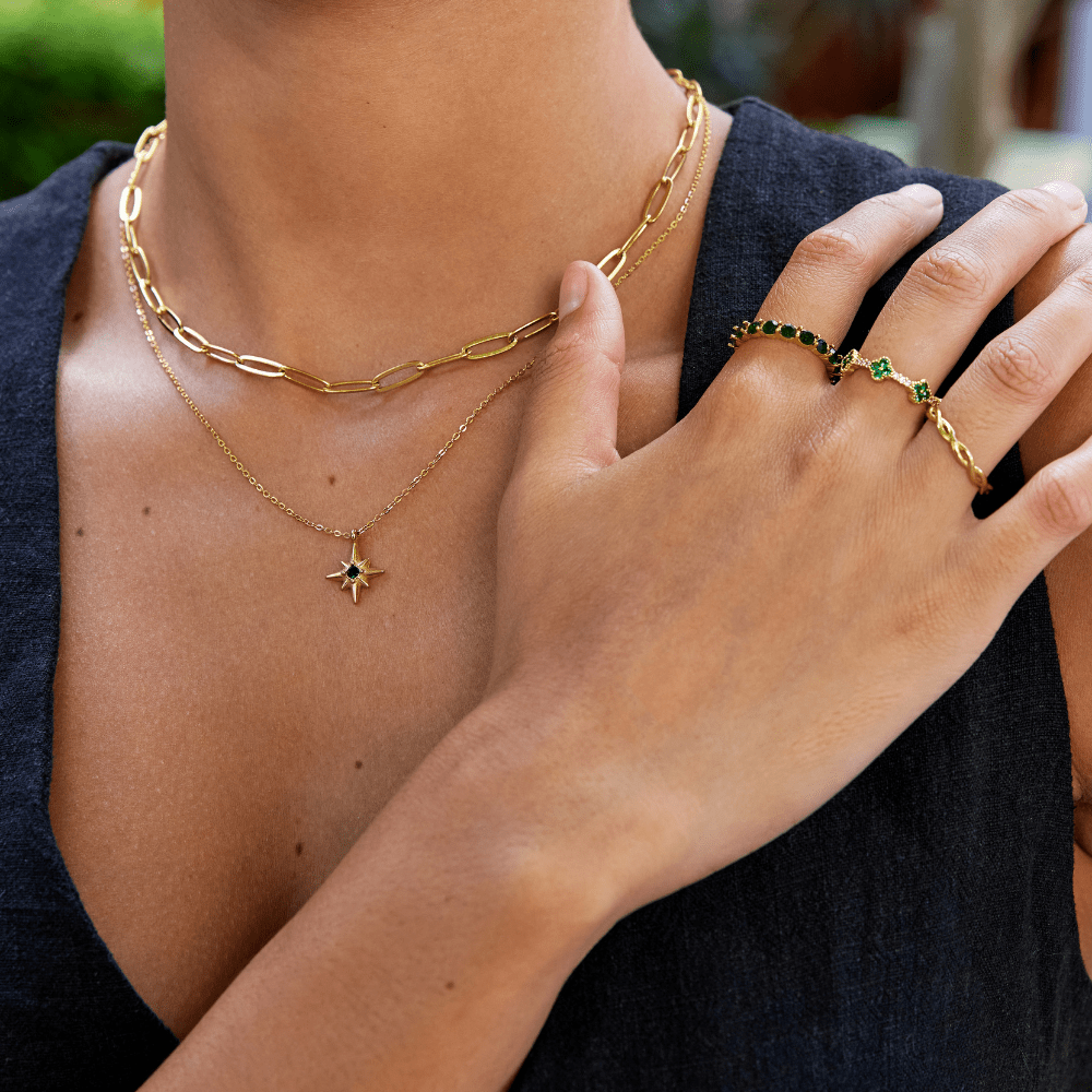 Mara – Paperclip Chain in Gold