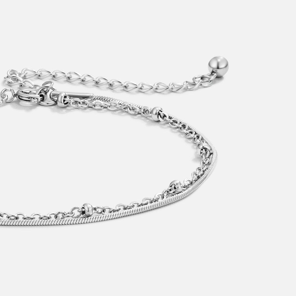 Oya - Multi-Layered Silver Bracelet