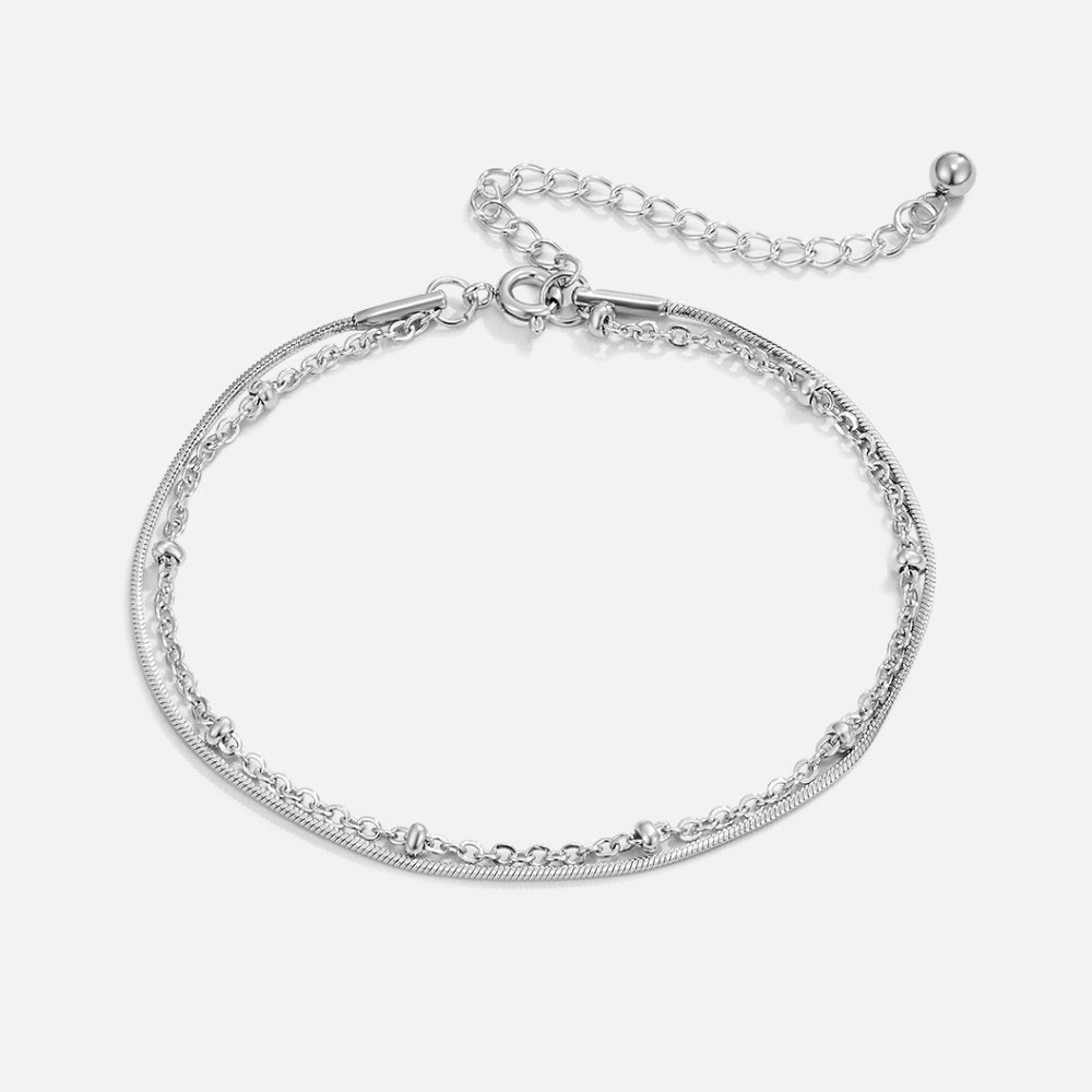 Oya - Multi-Layered Silver Bracelet