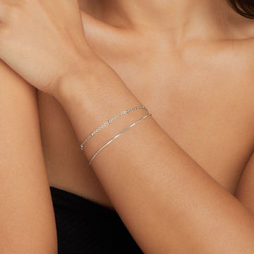 Oya - Multi-Layered Silver Bracelet
