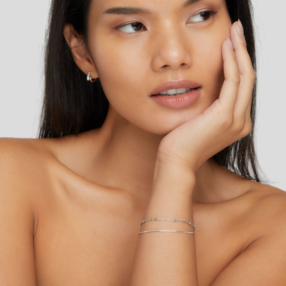 Oya - Multi-Layered Silver Bracelet