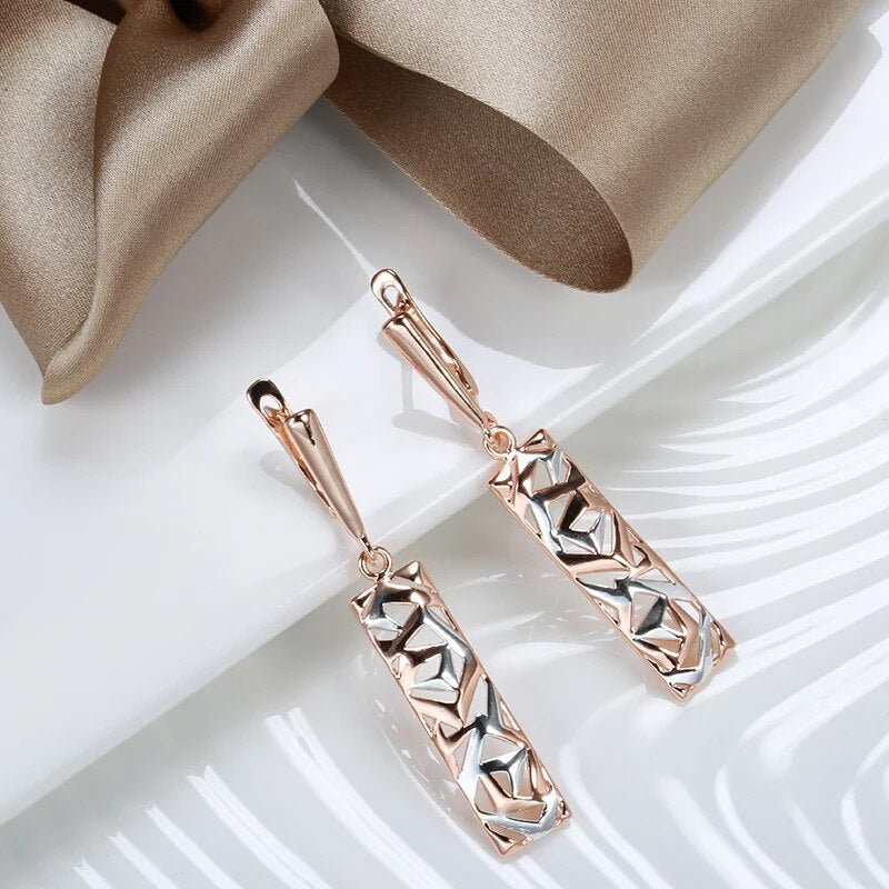 Cess – Geometric Hanging Earrings