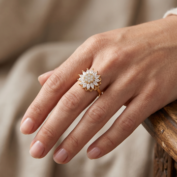 Solaya – Anti-Stress Sunflower Ring