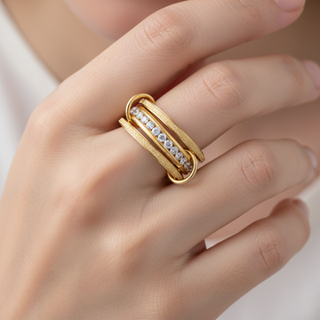 Glenda – Stackable Diamond Ring