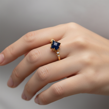 Nerisa – Ring Obsidian Dark Night