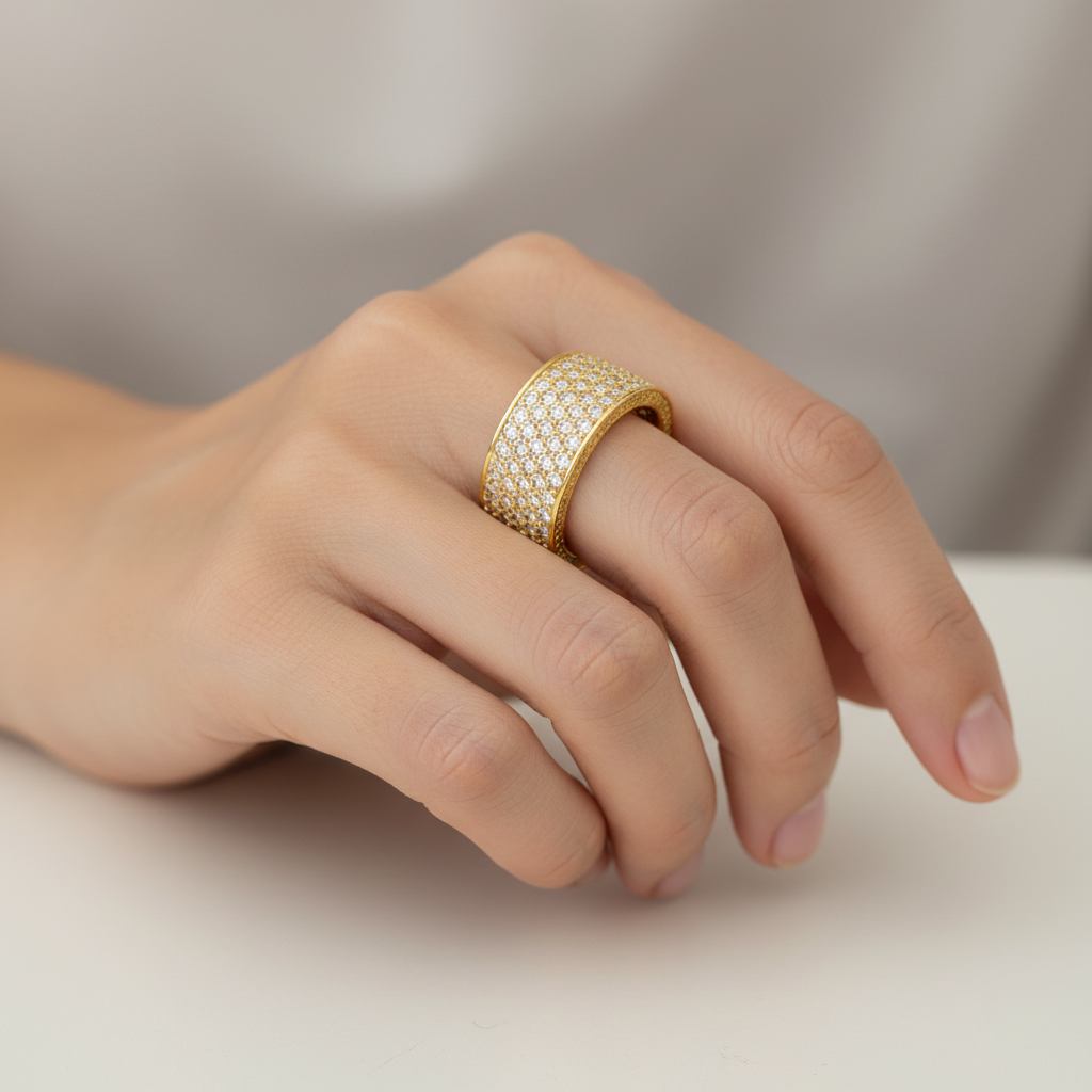Tally – Ring with Set Zircon
