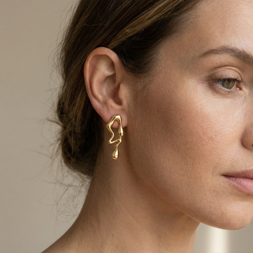 Wilma – Asymmetrical Abstract Earrings