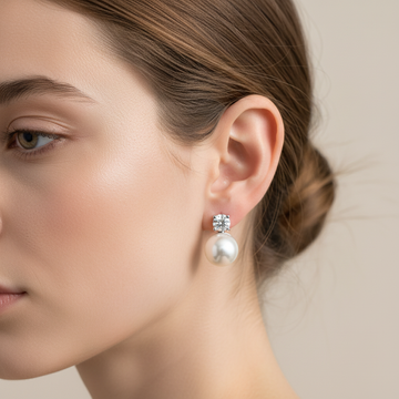 Carmel – Square Earrings crafted from Premium Silver