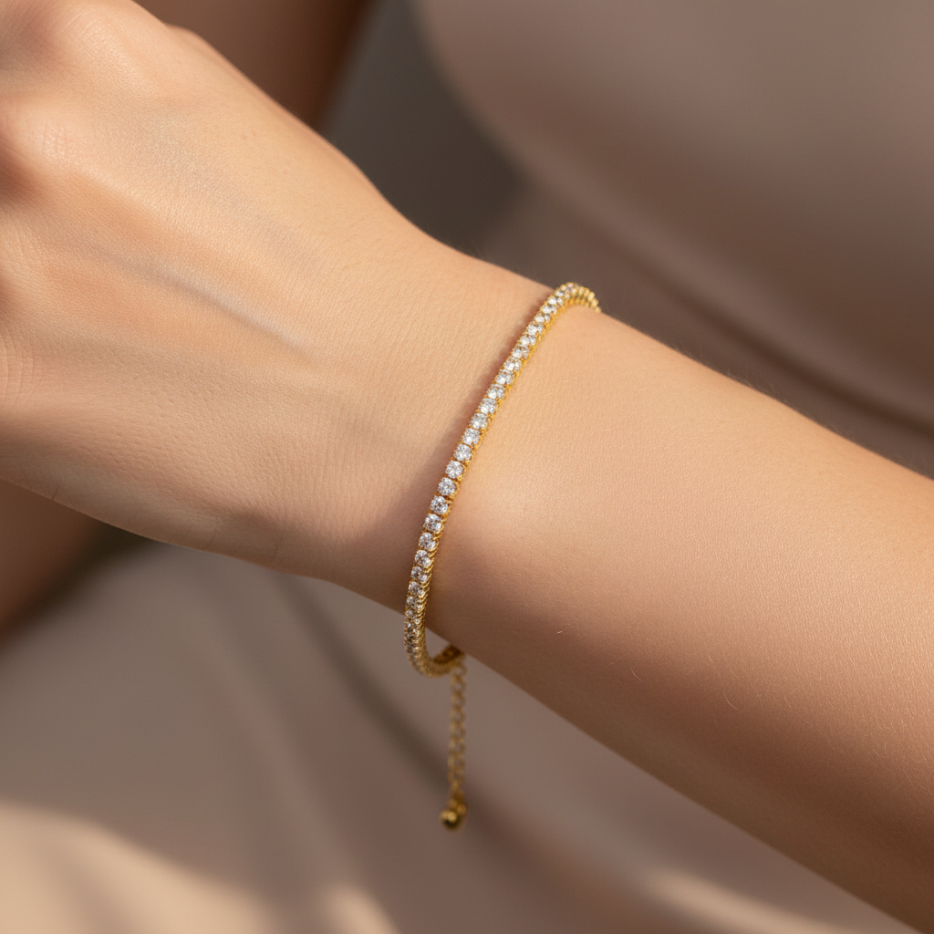 Cher – Elegant Zirconia Bracelet