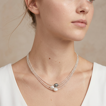 Ameline – Vintage Necklace of Freshwater Pearls