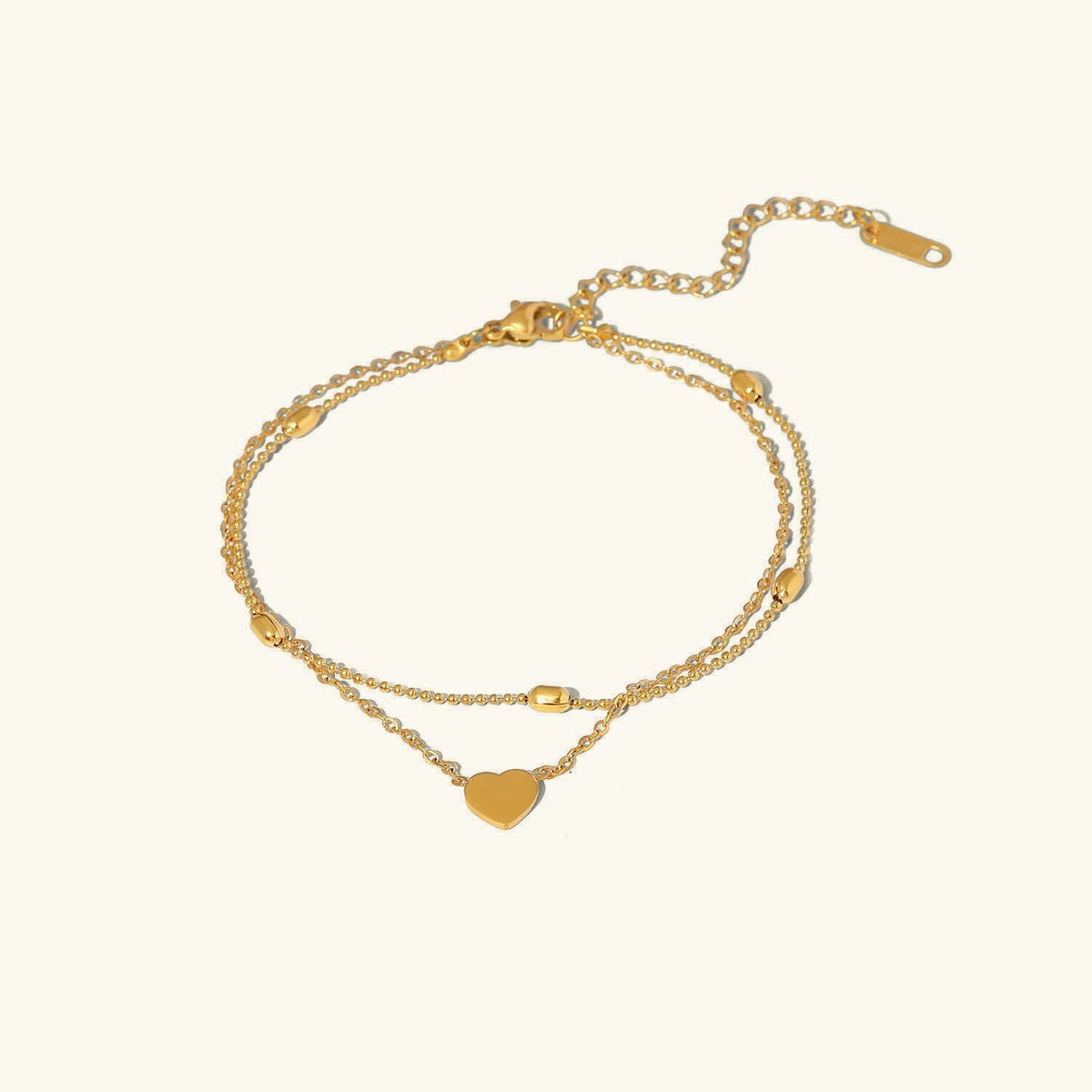 Rowena - Gold Layered Ankle Bracelet