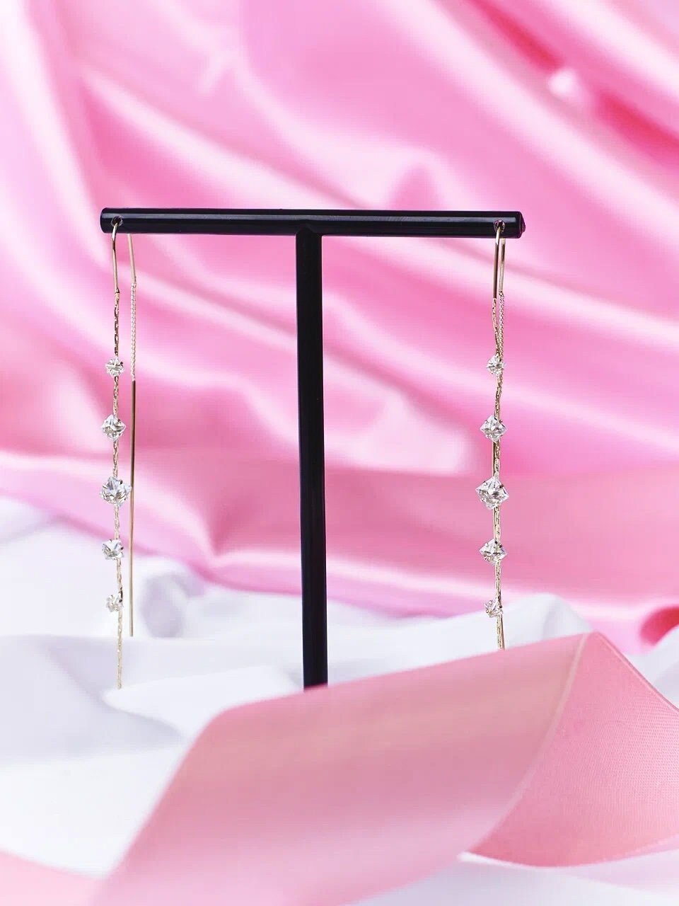 Jandi - Drop Earrings Featuring Sparkling Crystals