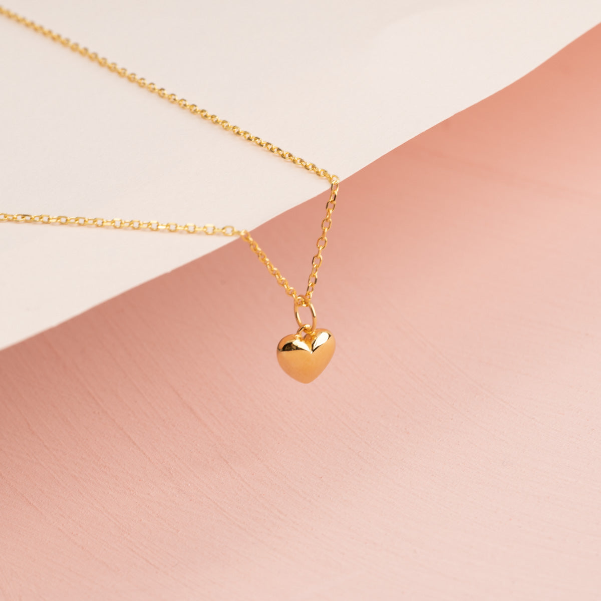 Lamia - Golden Heart Necklace