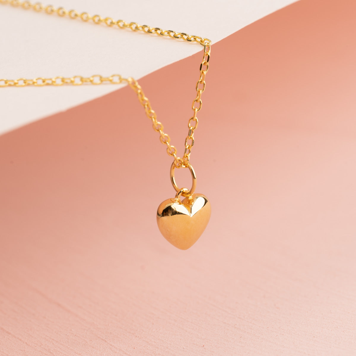 Lamia - Golden Heart Necklace
